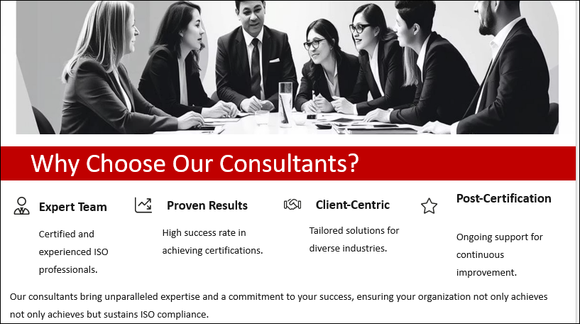 Consultant Business Pitch Deck Template Free Download