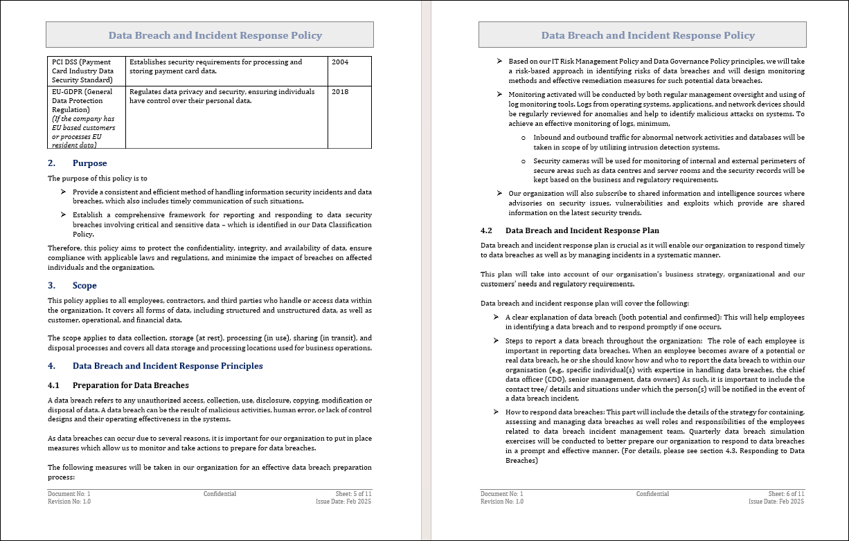 Data Governance Framework