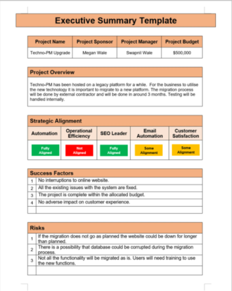 Project Status Reports Pack