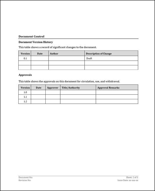 Consultant Profile Template Free Download