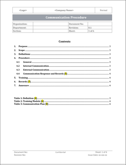 ISO 22301 Documentation Toolkit for Business Continuity