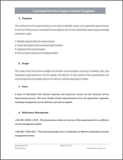ISO 20000 Bundle