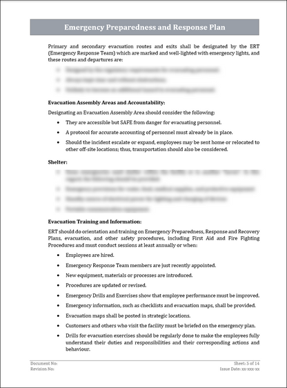 ISO 22301 Documentation Toolkit for Business Continuity