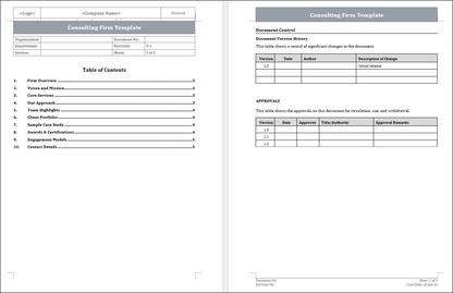 Consulting Firm Template