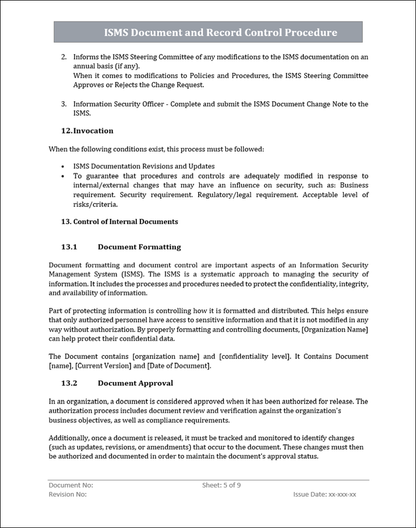 ISO 27001:2022 Implementation Toolkit